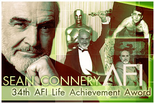 Sean Connery. 34th AFI Life Achievement Aword
